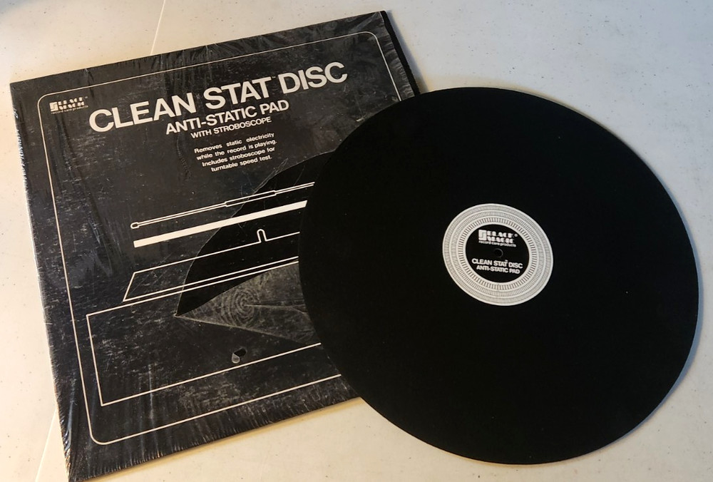 Black Magic Clean Stat Disc Anti-Static Pad w/Stroboscope