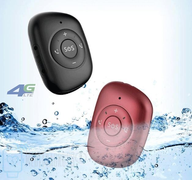 4G Wireless Personal GPS Tracker Kids Elderly SOS Button Waterproof Fall Alert