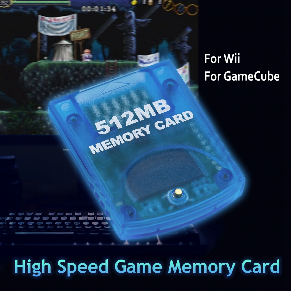 512MB Memory Card for Wii/Gamecube