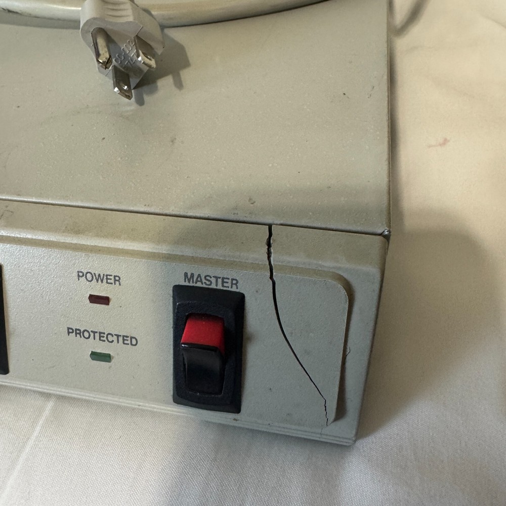 Vintage 90s Interex Computer Power Switch Controller Surge Suppressor Working
