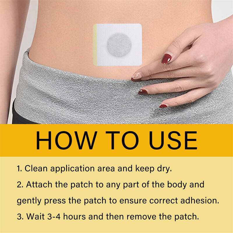 35PCS/5BOX Bee Venom Circulatory Drainage Slimming Patch NEW