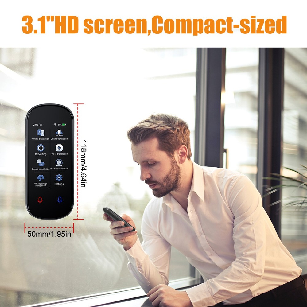 139 Language Translator Device Languages Two-Way Real-Time Language Translator