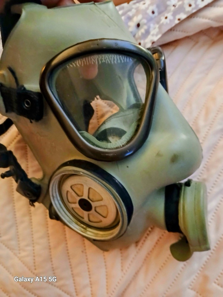 1942 WW2 Gas Mask Dated