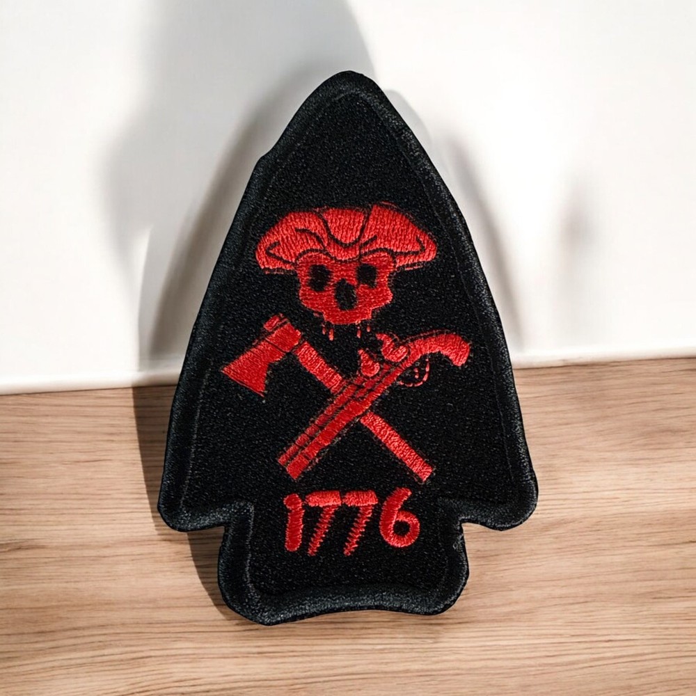 1776 Arrowhead Embroidery Patch 2.75" X 4"