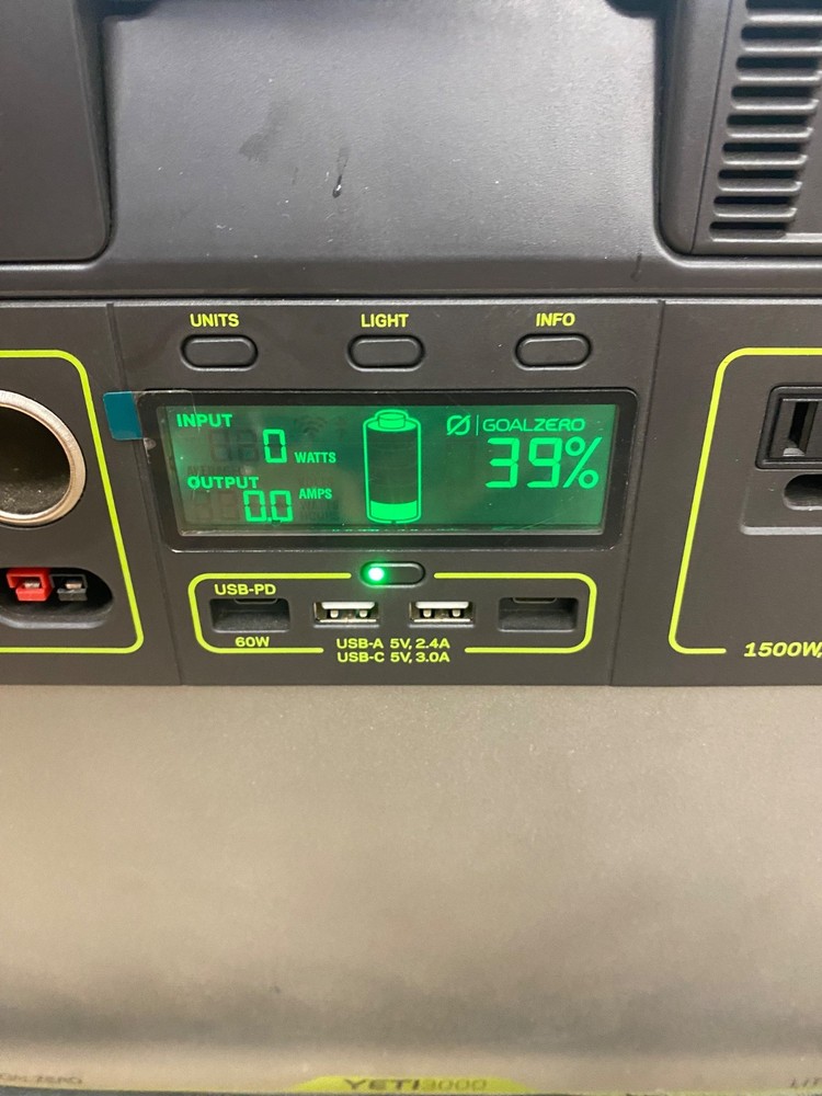 Yeti 3000 Goal Zero Lithium