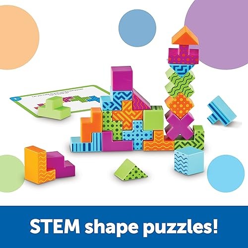 STEM Explorers Brainometry - 3d Puzzle, Brain Games, Brainteaser, Single