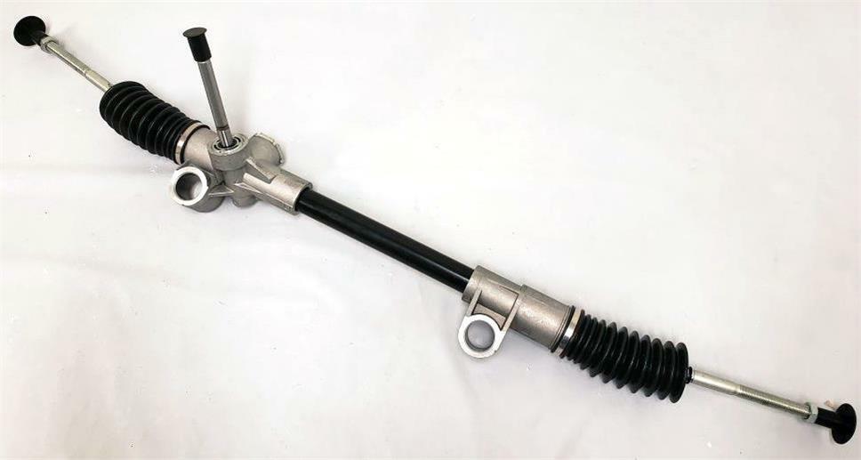 1979 1993 Black Ford Mustang Manual Steering Rack & Pinion Standard Tall Pinion