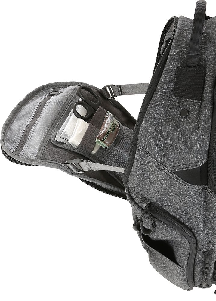 Maxpedition Entity Hook & Loop Low Profile Panel Gray Internal Organization