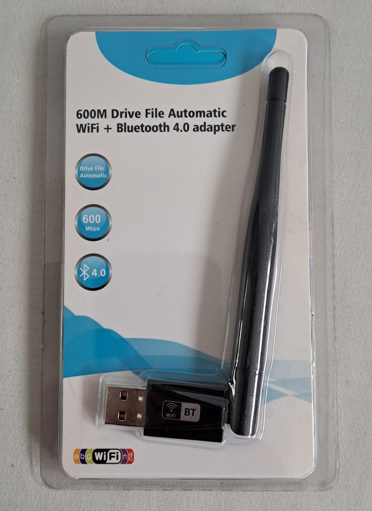 600M Drive File Automatic Wireless Network Card & Bluetooth 4.0 Receiver