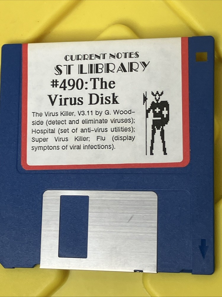 Atari ST Current Notes Library 18 3.5” Disks Lot from Current Notes Magazine