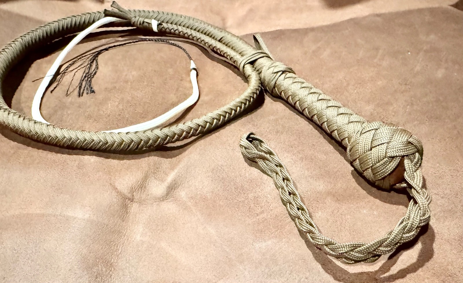 Noreast Whips Mini Polyester Indy Bullwhip Cracking