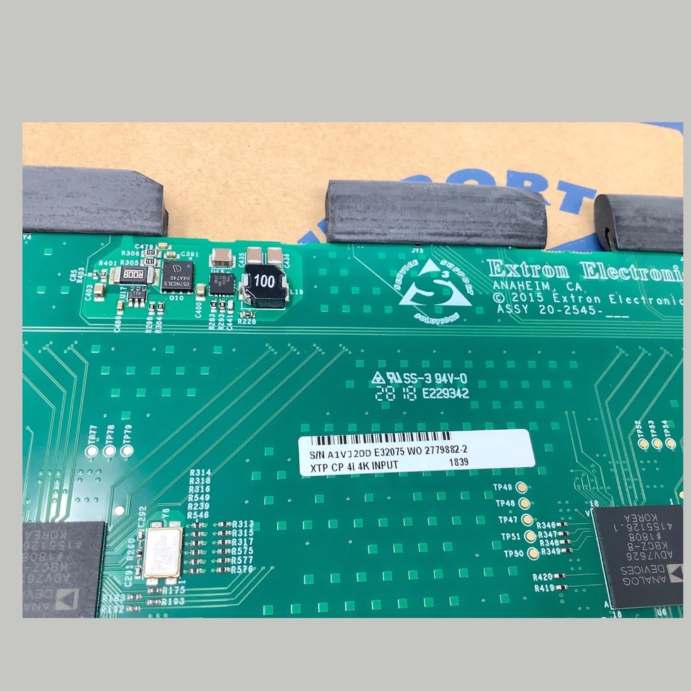 New Extron XTP CP 4i 4K Input 70-940-21