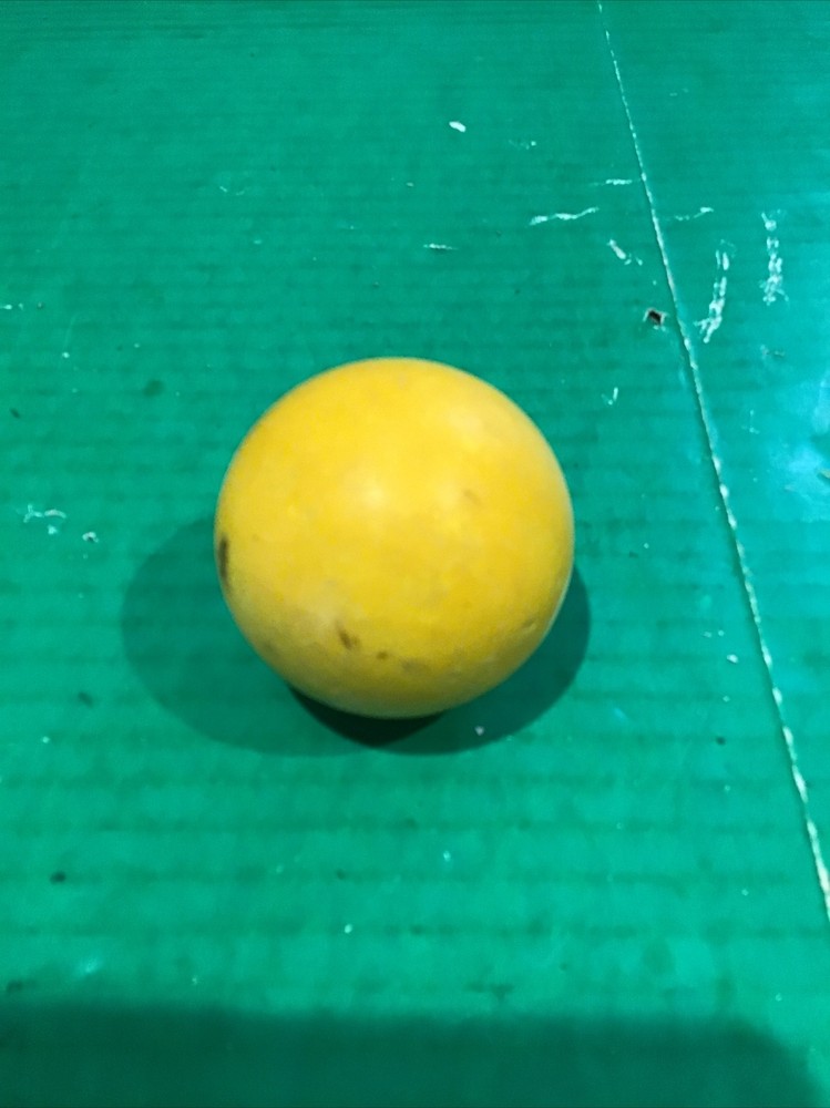 VTG Replacement Billiard Pool Ball 2 1/4" Diameter Number 1 Yellow Solid (C)