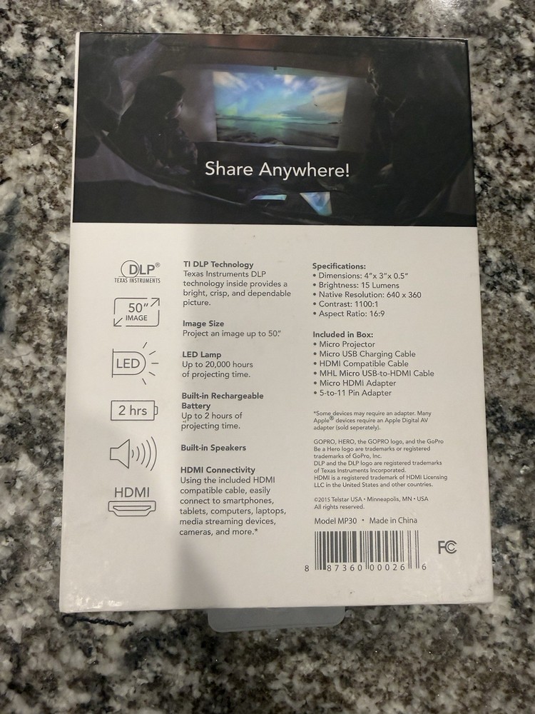 miroir micro projector Mp30