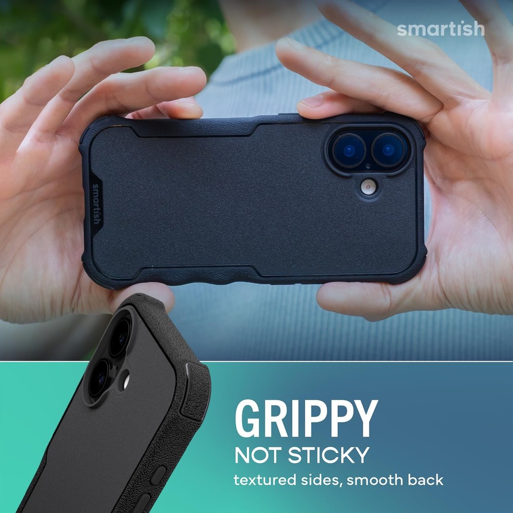 Smartish Total Eclipse iPhone 17 MagSafe Armor Case Gripzilla Rugged Heavy Duty