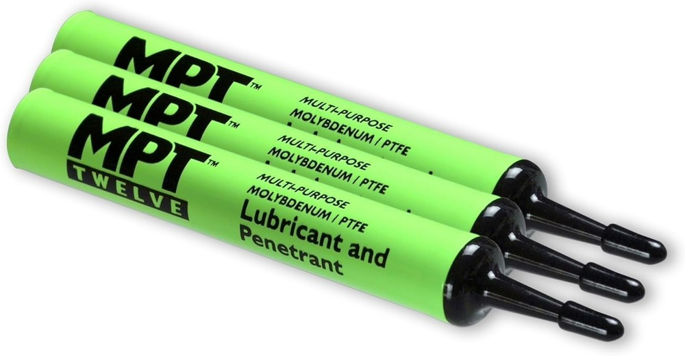 MPT Twelve Lubricant & Penetrant (3 PACK) for Cables, Chains, Locks, Printers