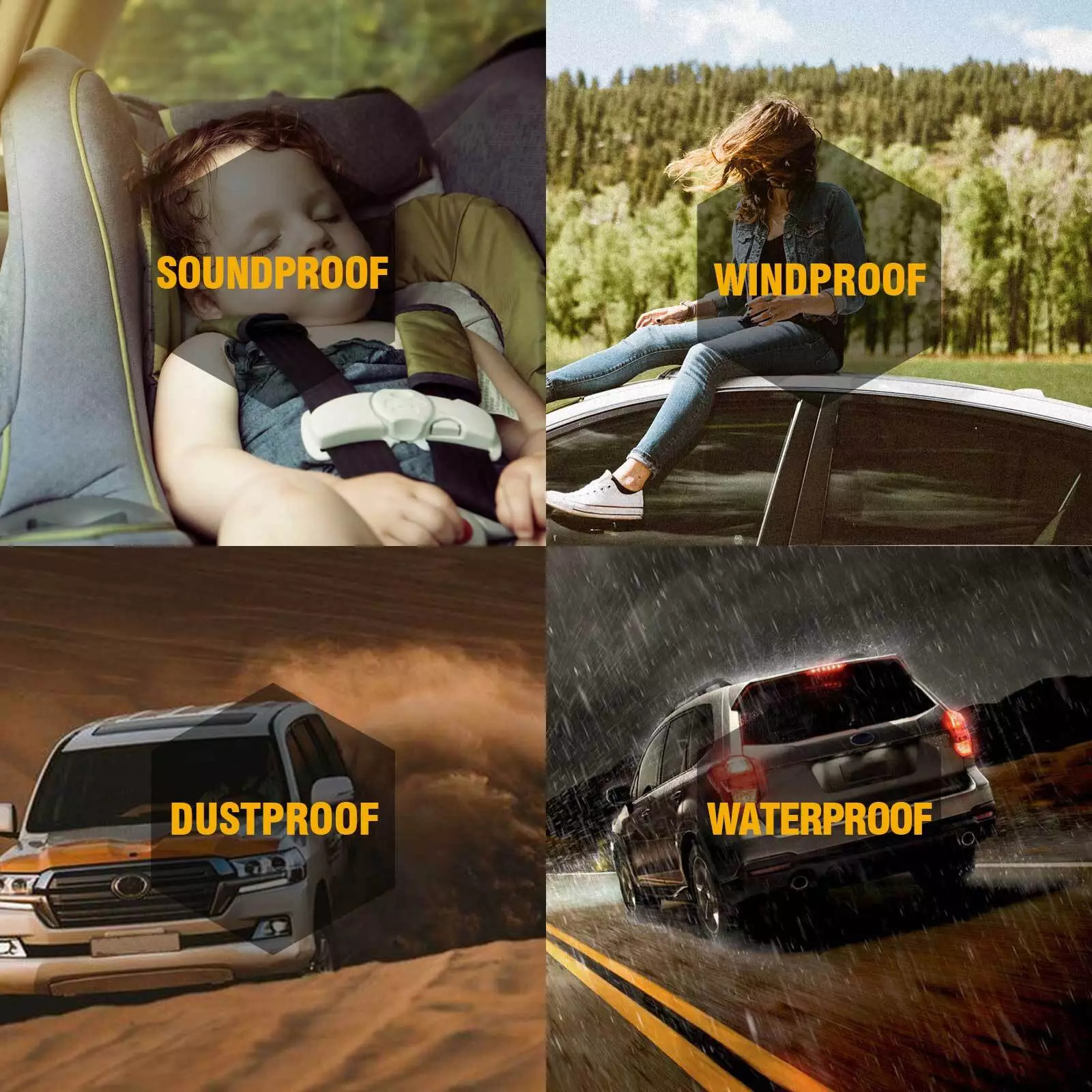 2X Rubber Door Weatherstrip Seals Set Fits Chevy GMC Suburban C/K 1500 2500 3500