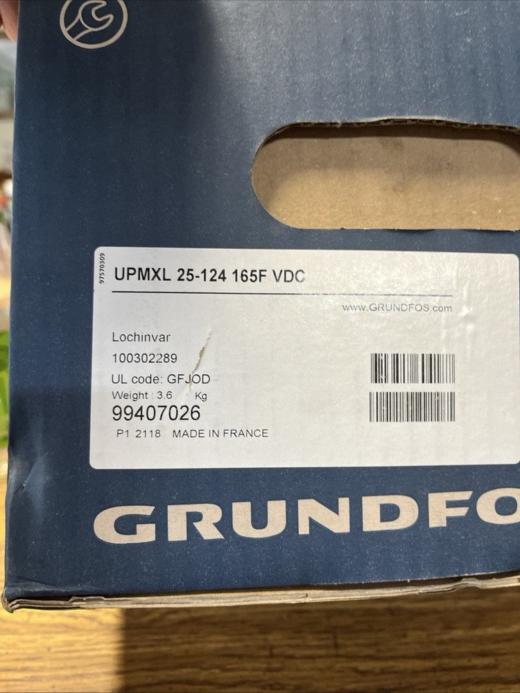 Grundfos Circulator Pump