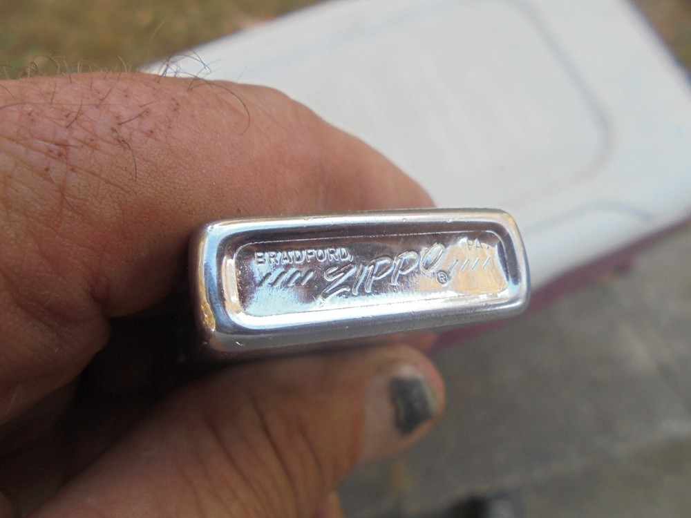 Vintage Zippo Pin Strip Lighter