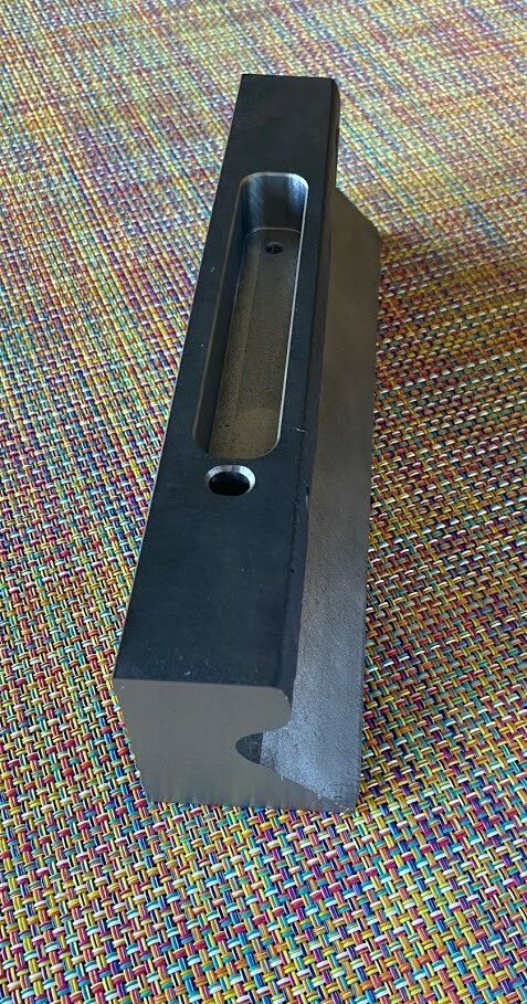 Featherweight Straight Edge Prism Parallel Precision Level 8” Iron Foster