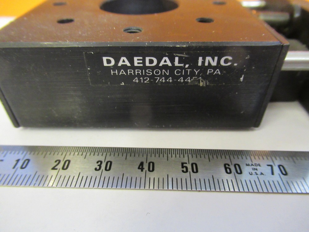 DAEDAL LINEAR POSITIONING SLIDE STAGE AS PICTURED &1E-FT-96