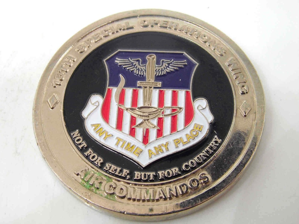 AIR COMMANDOS 16TH SPECIAL SPERATION CHALLENGE COIN