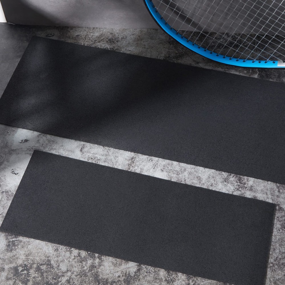 Riakrum 2 Pieces Rower Mat Compatible with Model D Concept 2 Rowing Black