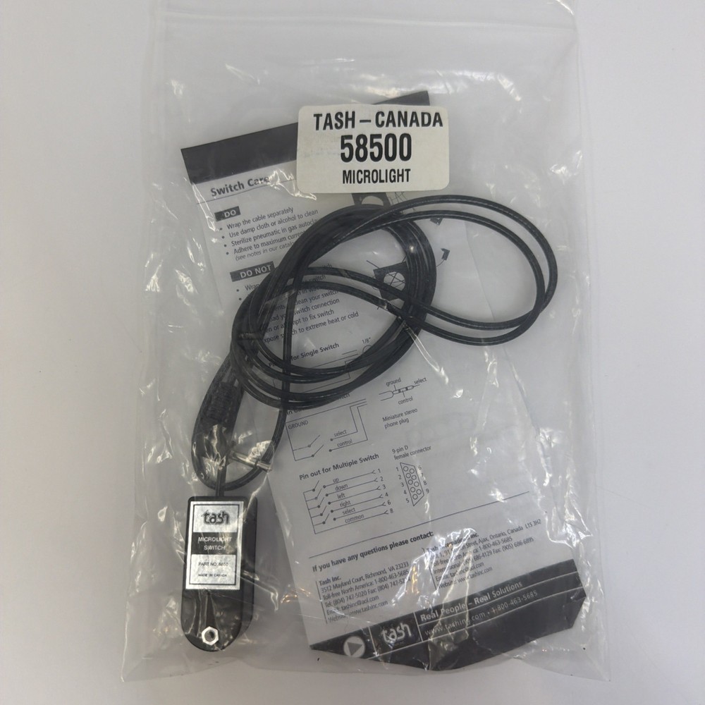 AbleNet Tash Micro Light Switch Product Number: 5850