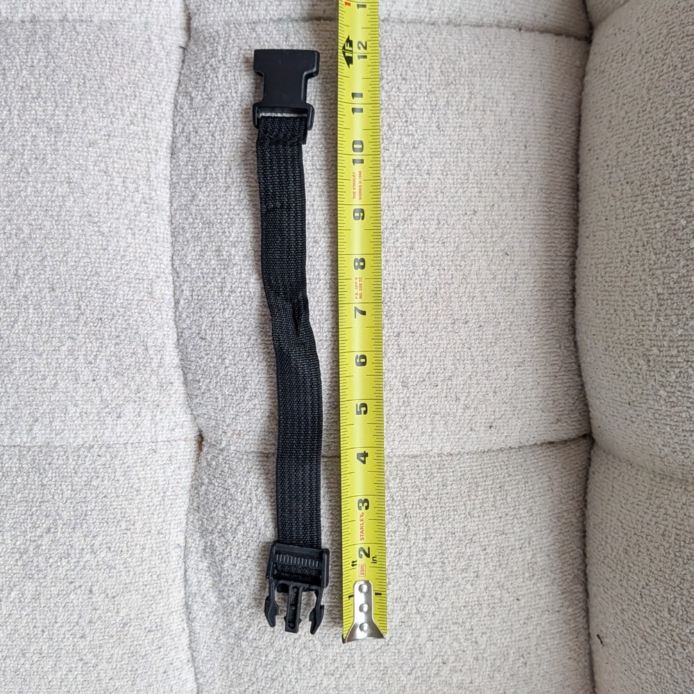 12" Adjustable Nylon Utility Strap with Buckle