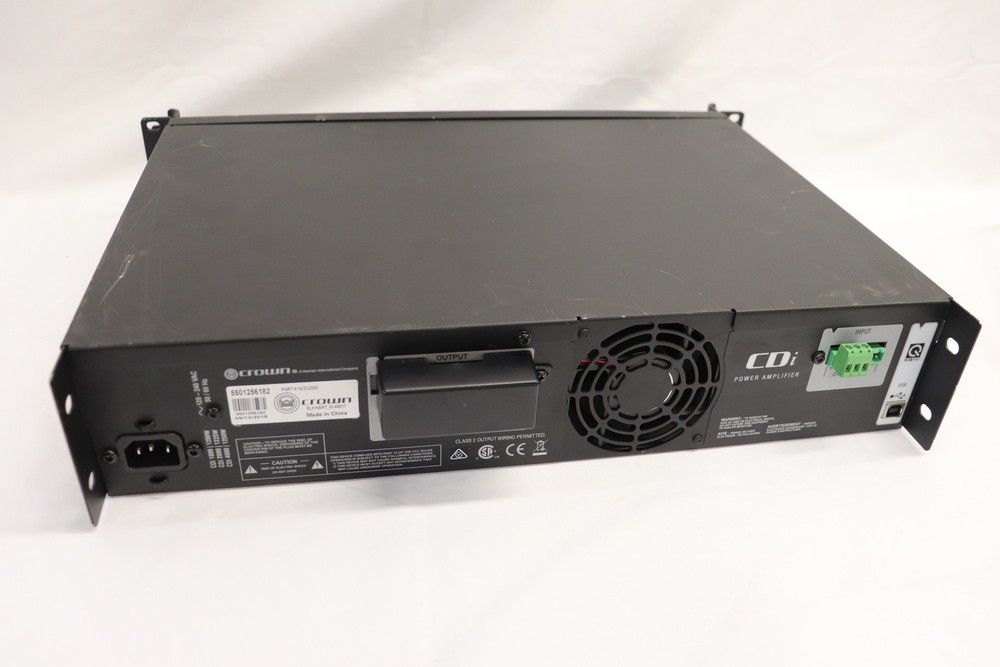 CROWN CDi2000 - 2-Channel 800 Watts Power Amplifier