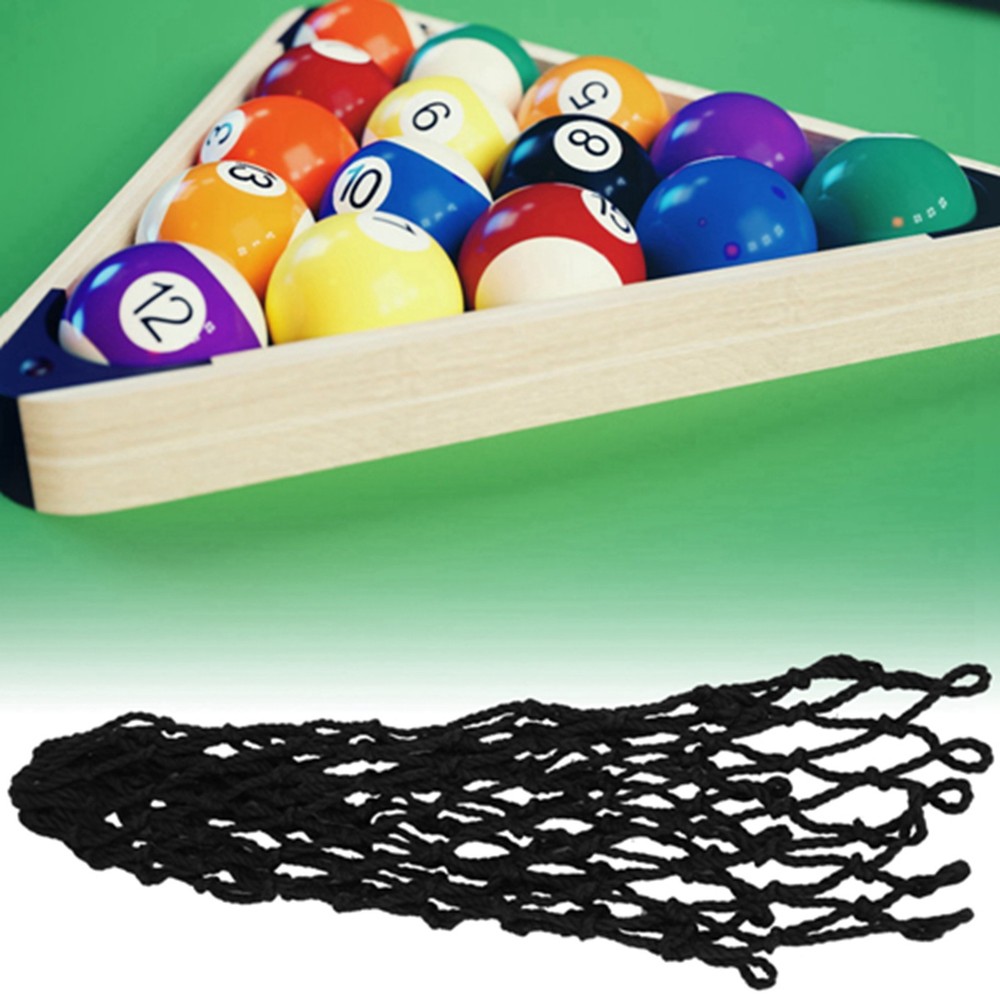 6pcs Billiards Mesh Pockets Pool Table Pockets Billiard Net Pockets
