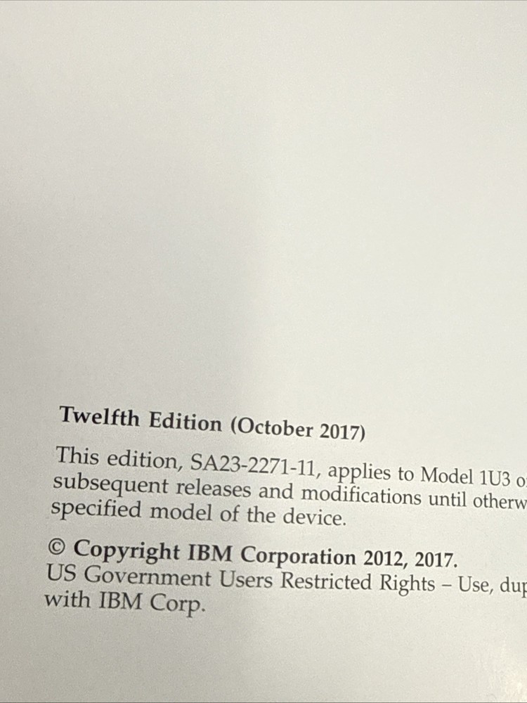 IBM 7226 Model. Setup, Operator, and Service Guide Book