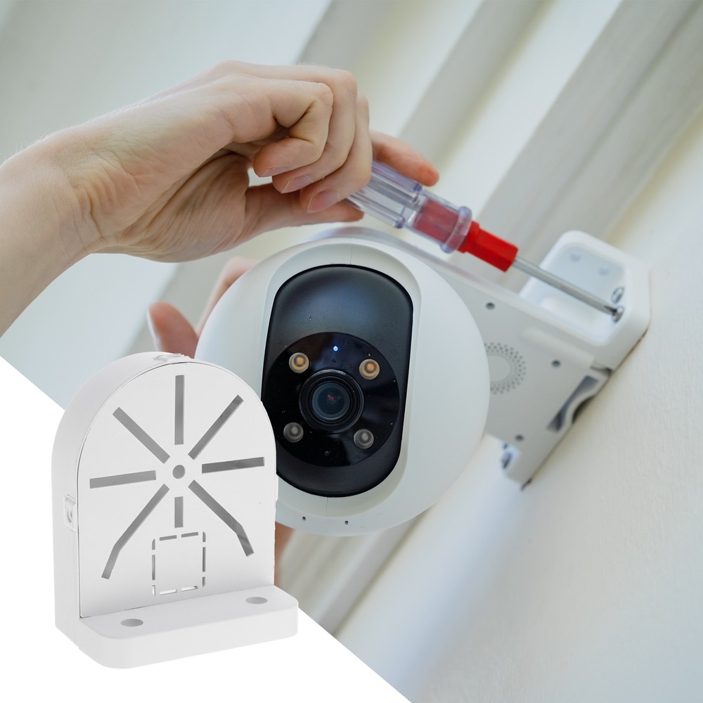 1 Pack Dome Security Camera Mount 4.9" Bracket Junction Box Plastic