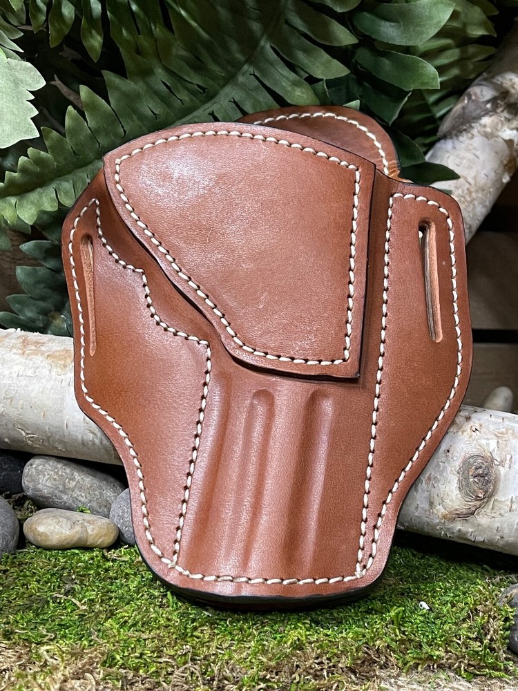 Colt Python Leather LINED Concealed Carry 4.25" Holster (READ LEAD TIME)