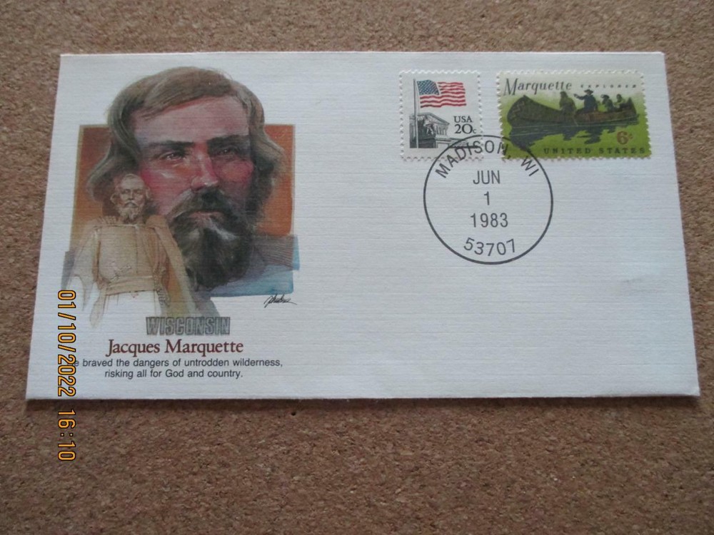 Wisconsin: 5 Various First Day Covers