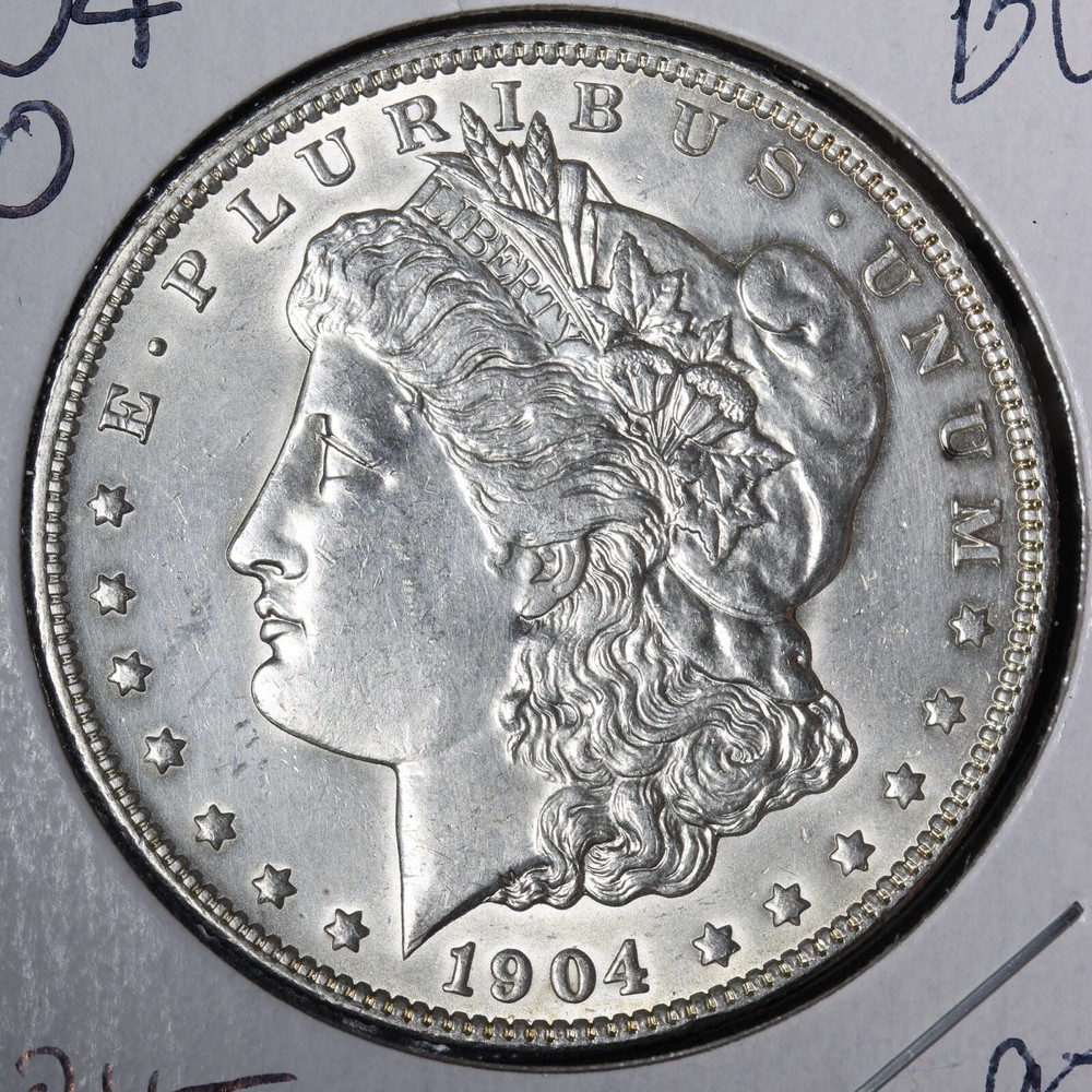1904-O Morgan Silver Dollar BU *UNCIRCULATED* MS E348 QHT