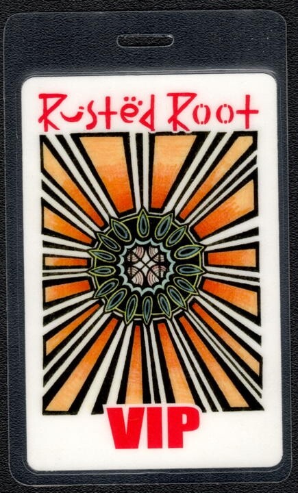 Rusted Root Backstage Pass - 1998 Laminated VIP Pass