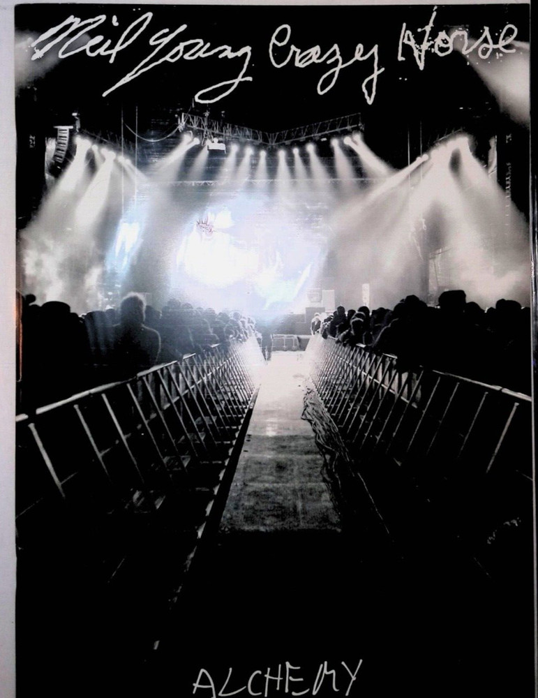 NEIL YOUNG 2012 tour program