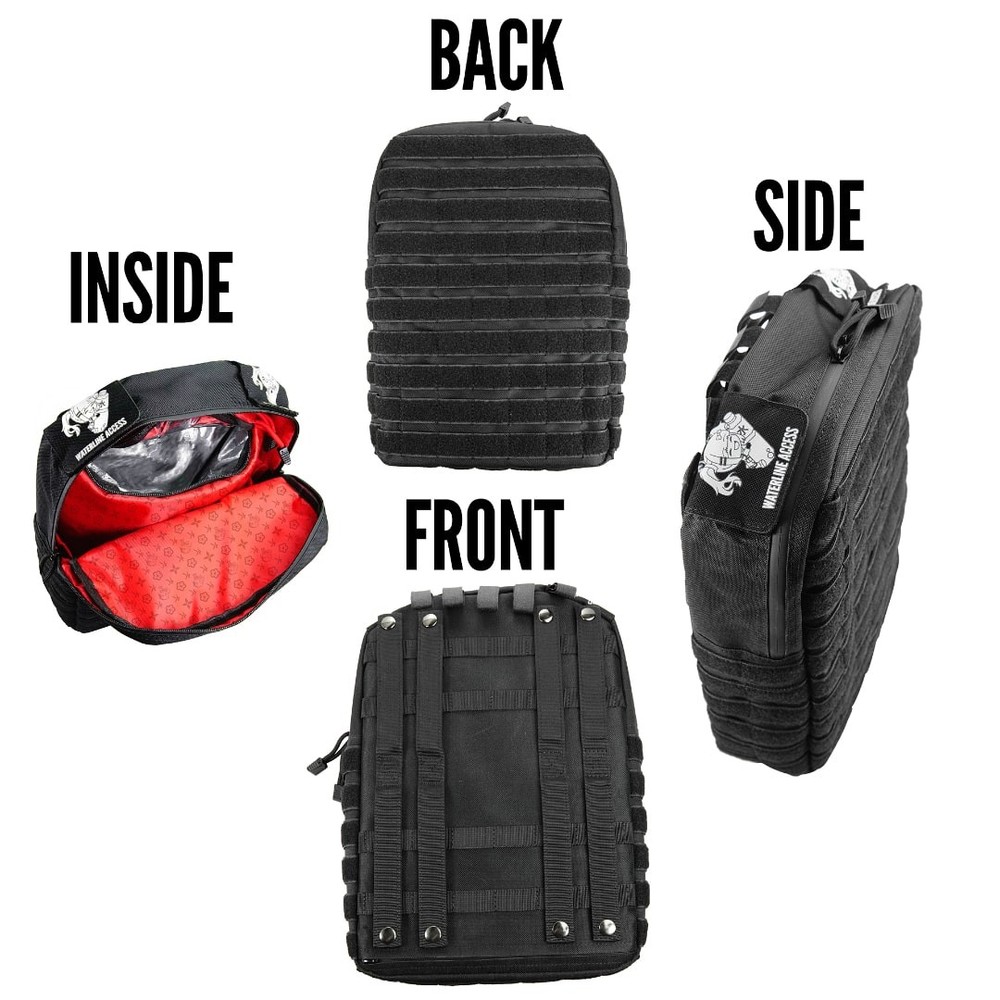 Hydration Backpack Attachment Molle Mounted for Plate Carriers, Thermal