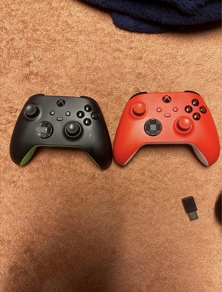 2TB Xbox Console black Odyssey Bundle with Two Wireless Controllers, Headset.