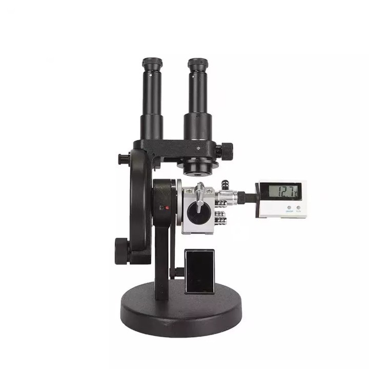 Binocular Abbe Refractometer with Digital Thermometer Accuracy ±0.0003nD