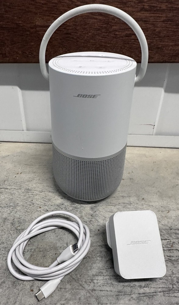 Bose Portable Smart Speaker Wireless Bluetooth Home Speaker - White