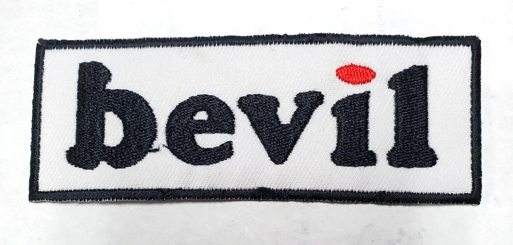 Bevil- Devil Biker Zombie  4"  Patch- Mailed from USA
