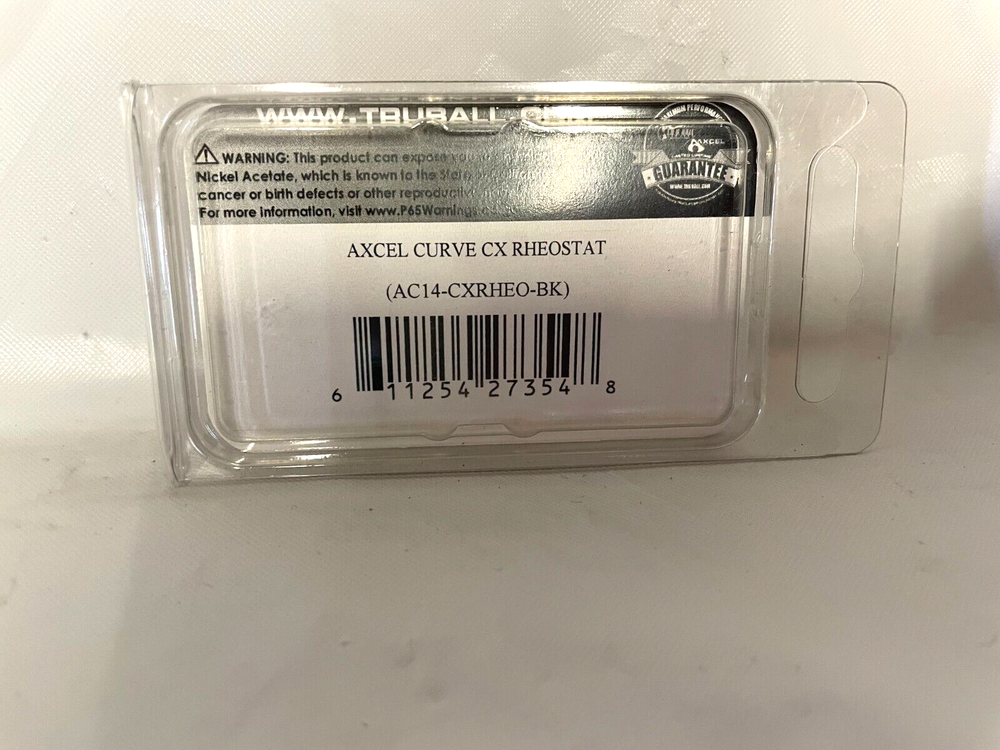 Axcel Curve CX Rheostat