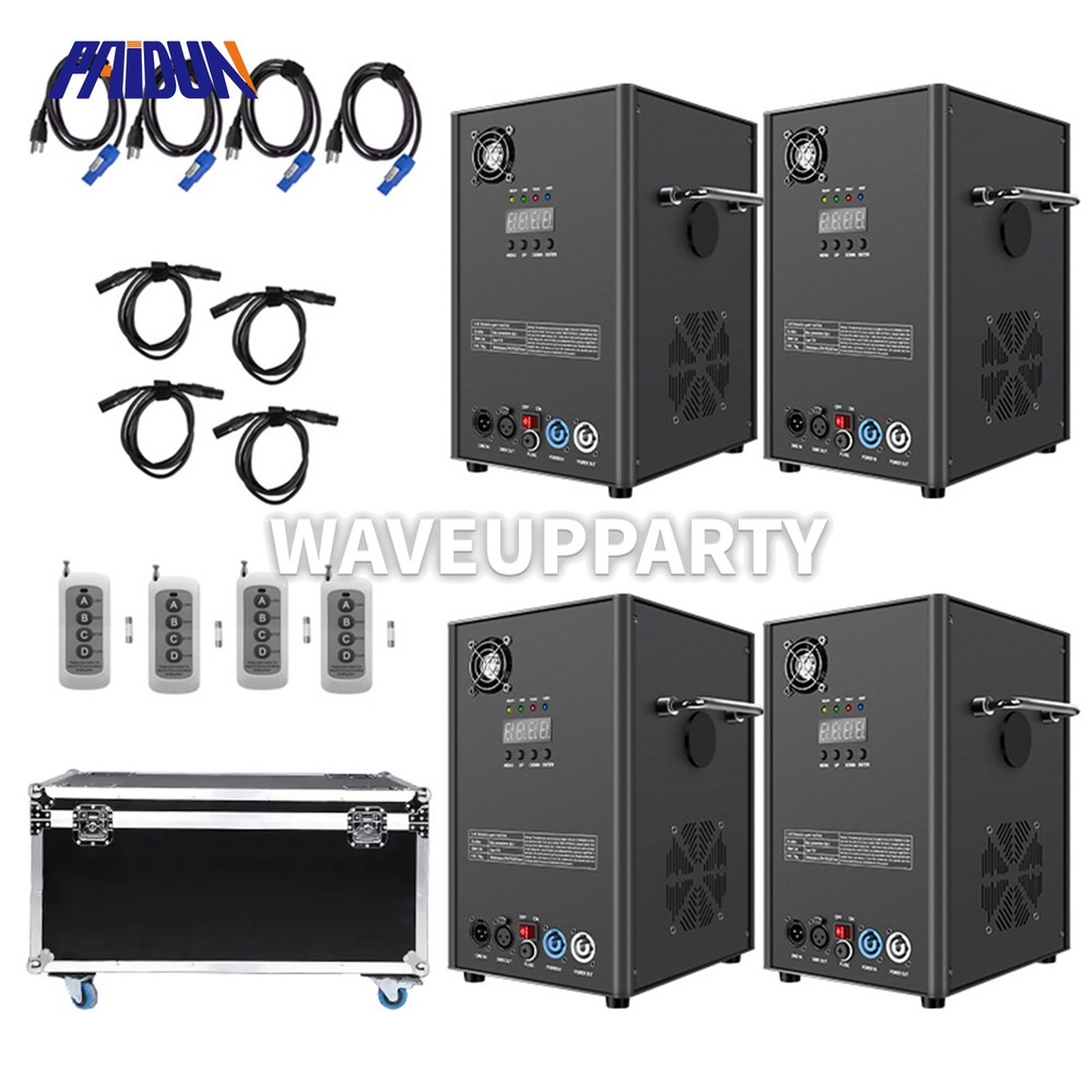 PAIDUN 750W/850W Cold Spark Firework Machine Firework Effect Road Case Optional