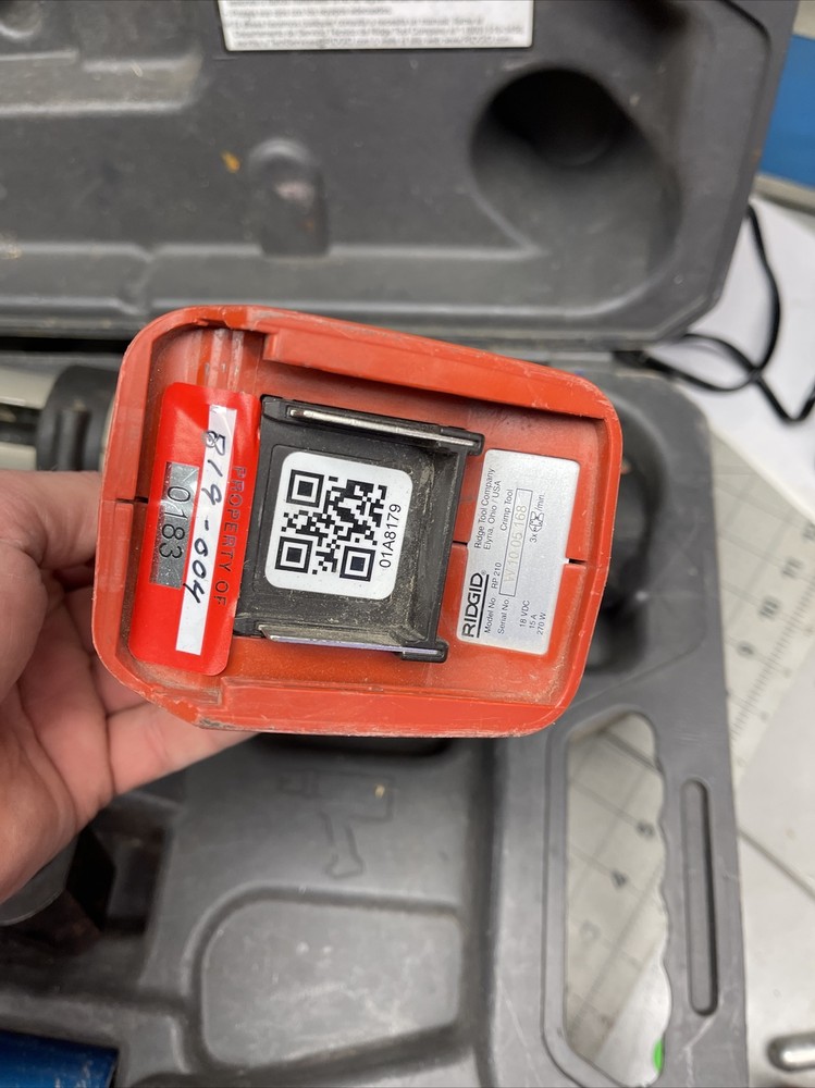 Ridgid RP 210 press frame (xt12