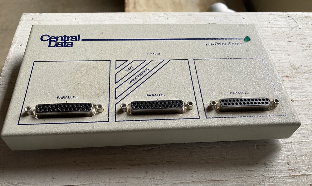 CENTRAL DATA SP-1003 SCSI TERMINAL SERVER