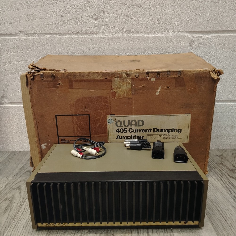 Quad 405 Current Dumping Amplifier - Beige - Boxed