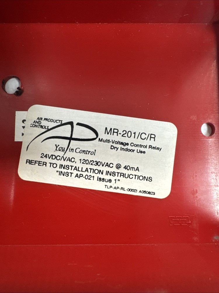 GatorGate SSU-MR-201/C/R Multi-Voltage Control Relay Space Age Electronics