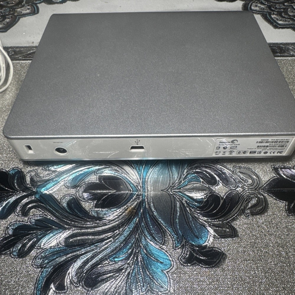 Seagate FreeAgent Desk 500GB External Hard Drive